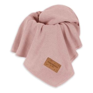 Paturica Bebe BAMBUS  -  Mist Rose