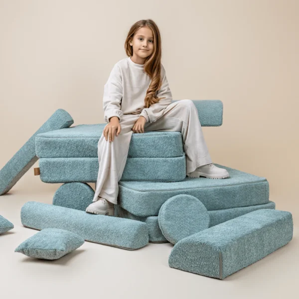 Canapea modulara pentru copii  8 Elemente - Boucle - imagine 5
