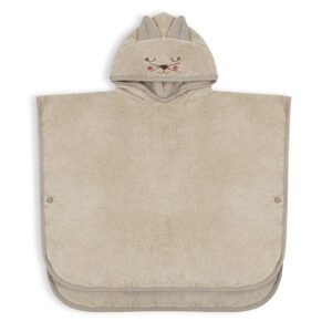 Prosop Copii Bumbac PONCHO 2-4 ani- Pisica Cat Cappuccino