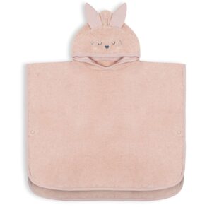 Prosop Copii Bumbac PONCHO 2-4 ani- Rabbit Pale Rose