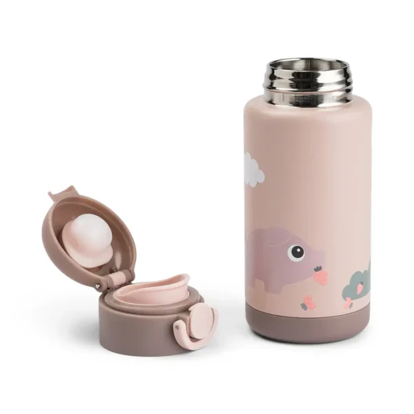 Sticla Termos termică Done by Deer 340ml -Tiny Farm Pink - imagine 4