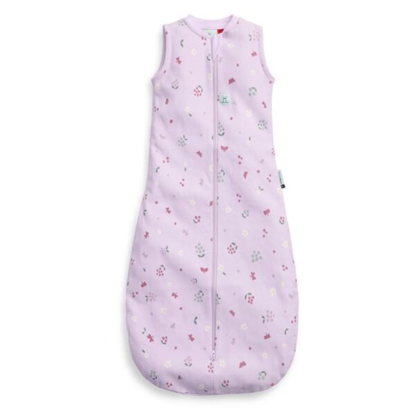 Saculet dormit Bumbac Jersey  8-24 luni - 1.0 Tog Butterfly Garden ErgoPouch
