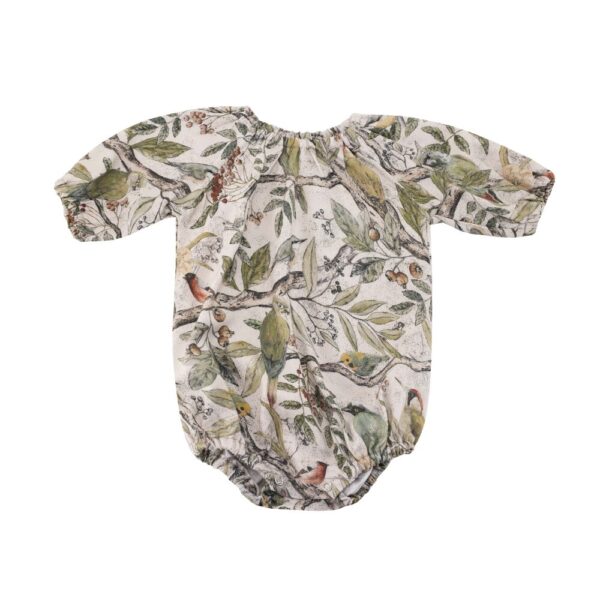Body Racoros Bebelus Bambus -  3-9 luni Ornithology
