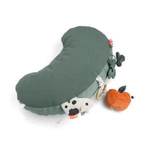 Perna activitati cu jucarii Tummy time Tiny farm Green - Done by Deer