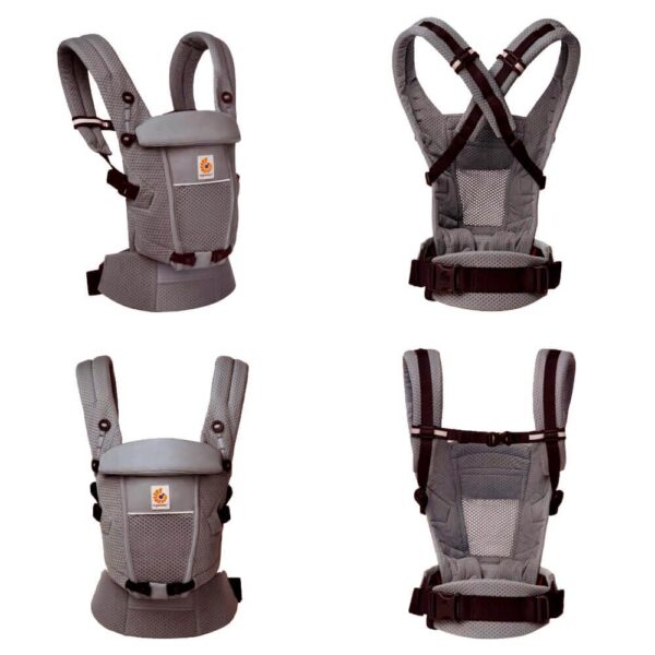 Marsupiu Adapt Soft Flex Mesh Graphite Grey - imagine 2
