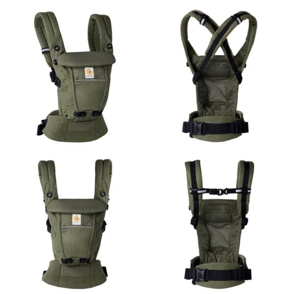 Marsupiu Adapt Soft Flex Mesh Olive Green - imagine 4