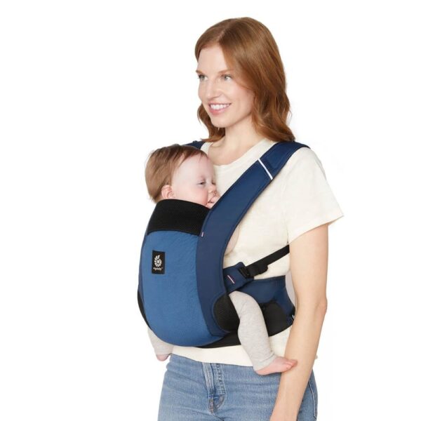 Ergobaby Marsupiu Away Midnight Blue - imagine 2