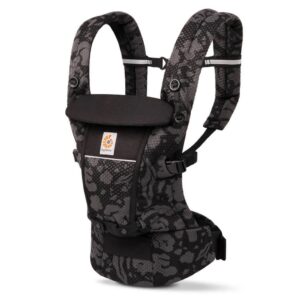 Marsupiu Adapt Soft Flex Mesh Onyx Blooms