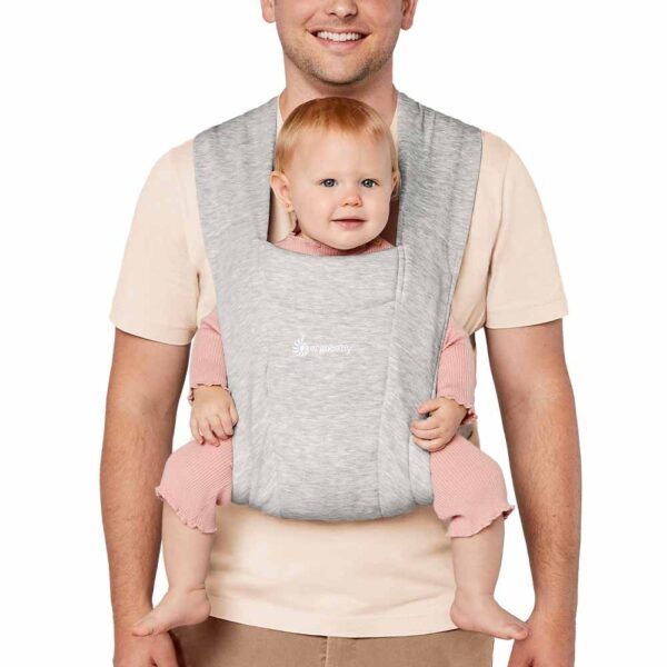 Marsupiu Embrace Soft Grey Ergobaby - imagine 2