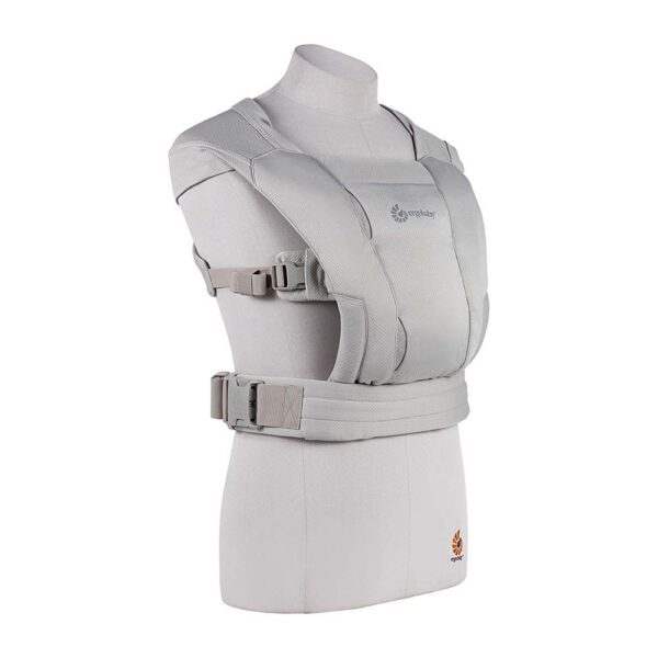 Marsupiu Embrace Soft Air Mesh Soft Grey Ergobaby - imagine 4