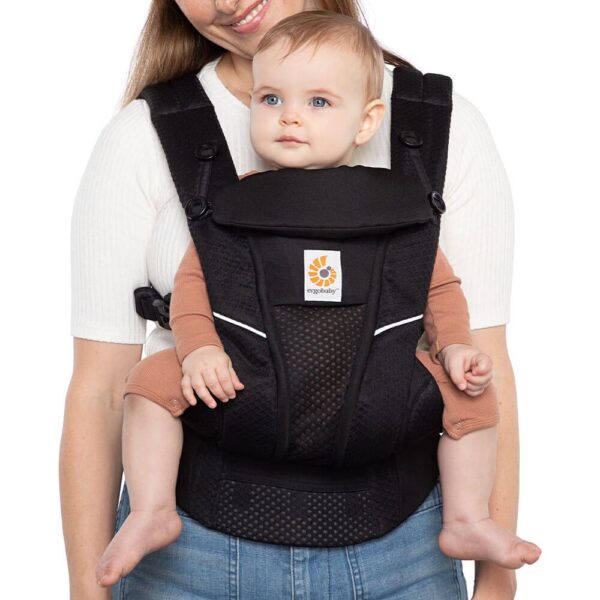 Marsupiu OMNI Breeze Onyx Black Ergobaby - imagine 2