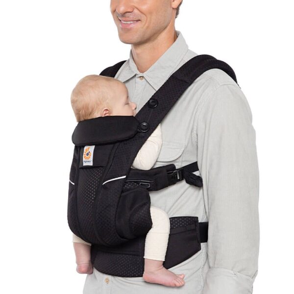 Marsupiu OMNI Breeze Onyx Black Ergobaby - imagine 3