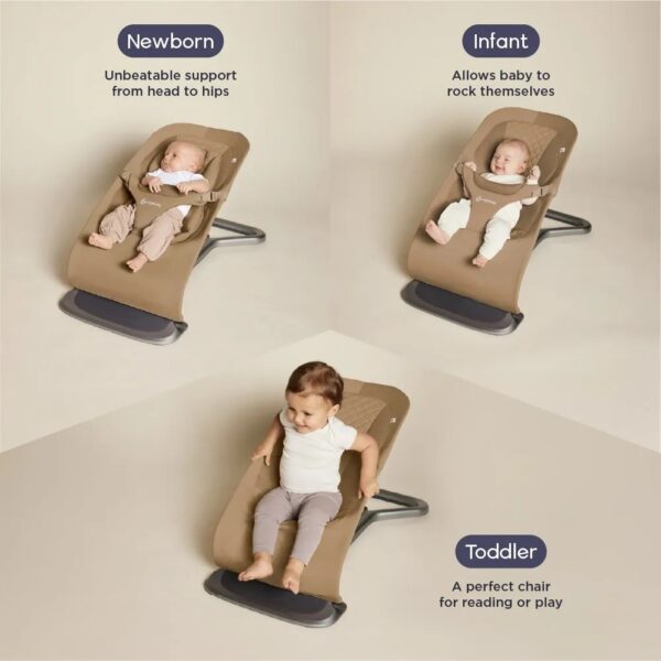 Balansoar pentru copii 3 in 1 Evolve, Soft Camel - imagine 4
