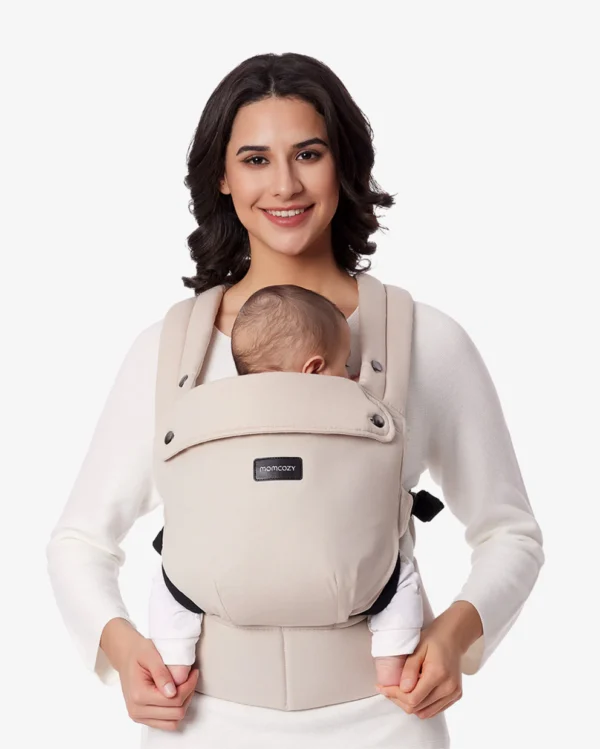 Marsupiu ERGONOMIC PureHug  Cozy si Usor - Khaki MOMCOZY