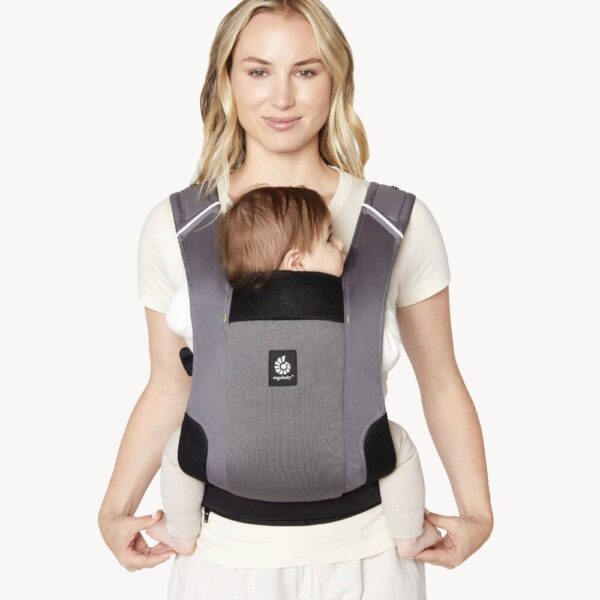 Ergobaby Marsupiu Away Graphite Grey - imagine 2