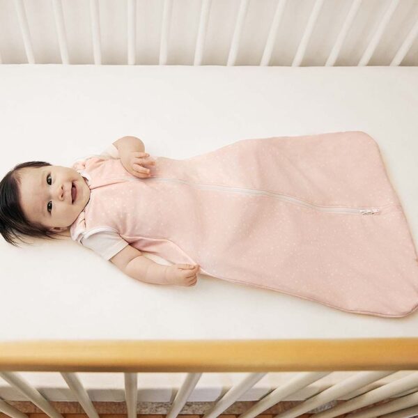 Sac de dormit Clasic Pink Sand 0 - 6 Luni 2.5 TOG - imagine 2
