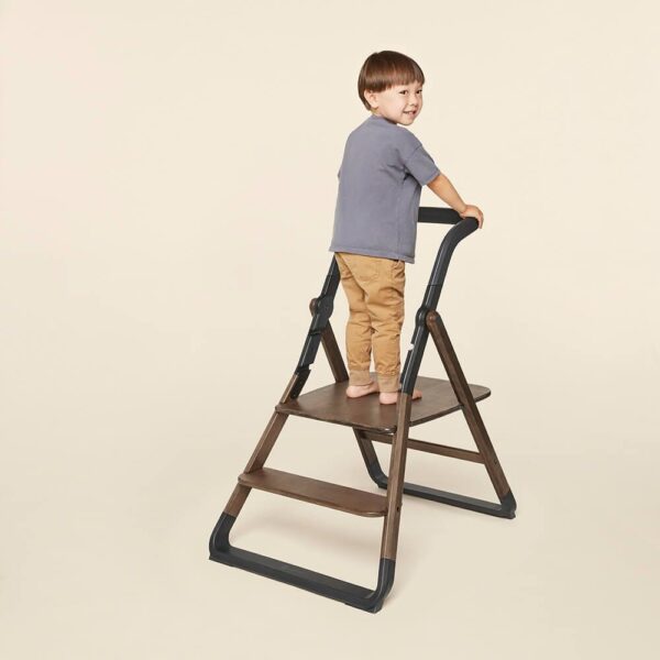 Set Accesorii Kitchen Helper pentru Scaun de Masa Evolve lemn dark Ergobaby - imagine 3
