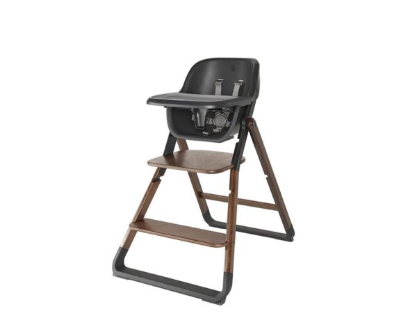 Scaun de masa copii 2 in 1 lemn dark Evolve Ergobaby