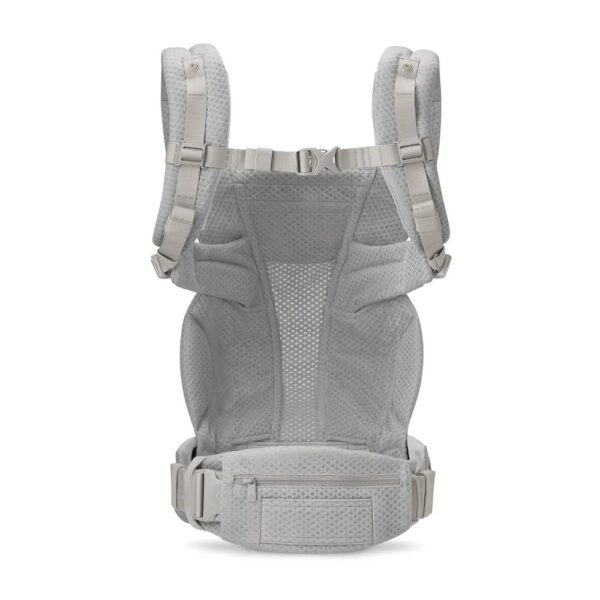 Marsupiu Omni Deluxe Mesh Pearl Grey Ergobaby - imagine 4