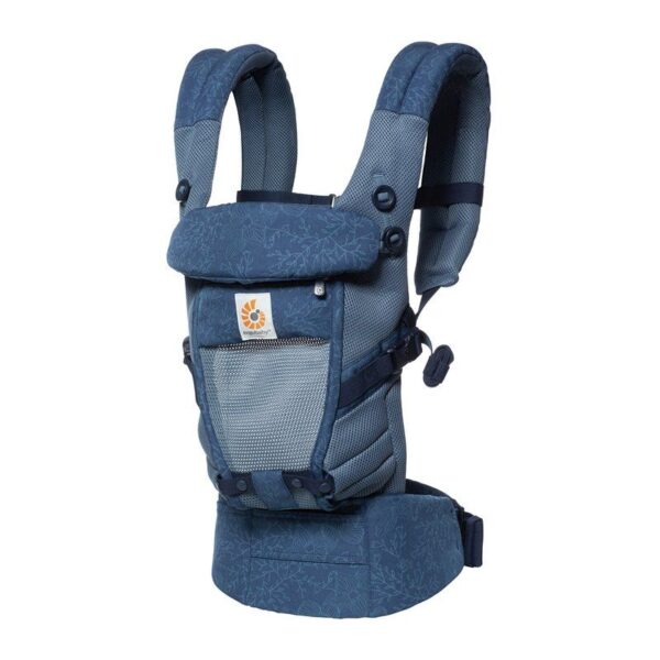 Marsupiu Adapt Cool Air Mesh Blue Blooms, pana la 20 Kg - imagine 2