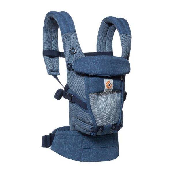 Marsupiu Adapt Cool Air Mesh Blue Blooms, pana la 20 Kg - imagine 4