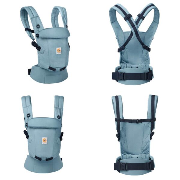 Marsupiu Adapt Soft Touch Cotton Slate Blue - imagine 2