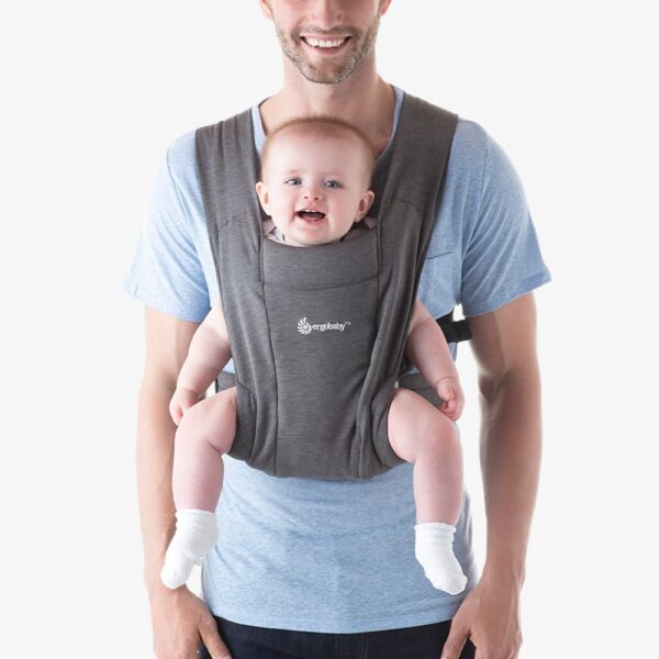 Marsupiu Embrace Heather Grey Ergobaby - imagine 4