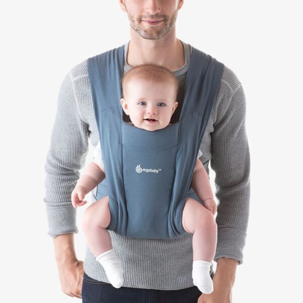 Marsupiu Embrace Oxford Blue Ergobaby - imagine 4