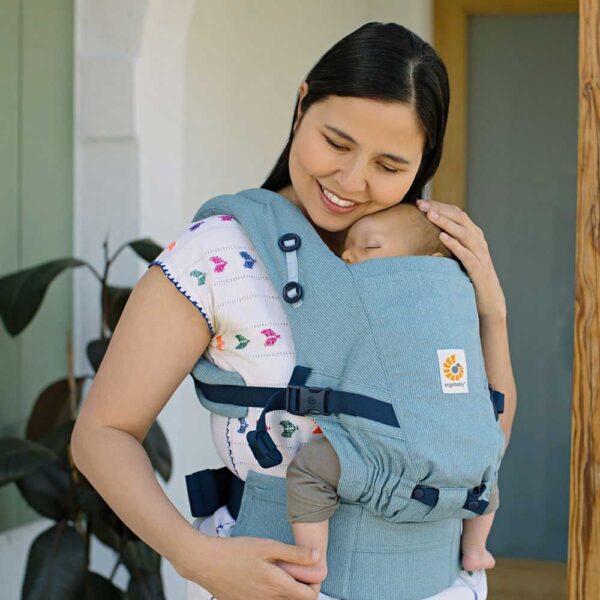 Marsupiu Ergobaby Adapt Heritage Blue Ergobaby - imagine 3