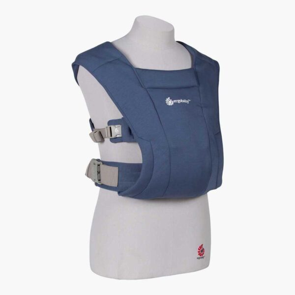 Marsupiu Ergobaby Embrace Soft Navy - imagine 3