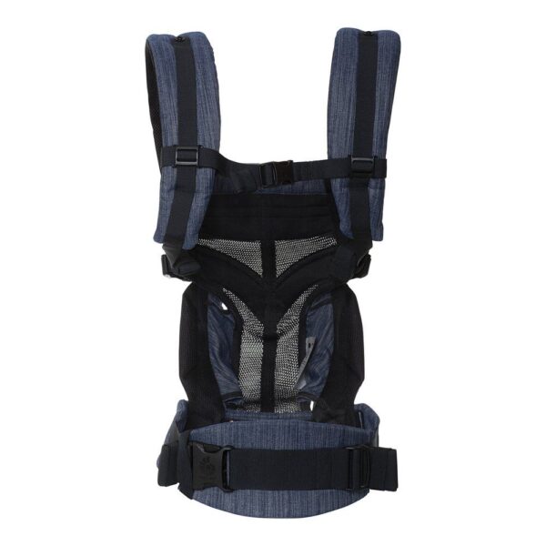 Marsupiu Omni 360 Cool Air Mesh Indigo Weave Ergobaby - imagine 3