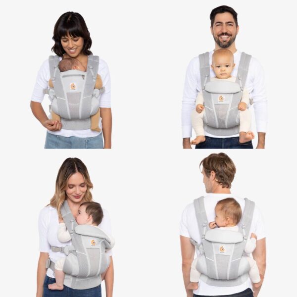 Marsupiu Omni Breeze Natural Beige Ergobaby - imagine 5