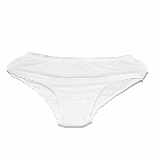 Chiloti din bumbac de unica folosinta, marimea L x 3 buc Apfia Care - imagine 2