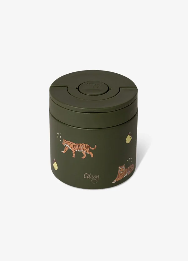 Caserola Termos Borcan termoizolat  - Tigru 350 ml PERSONALIZABIL - imagine 6