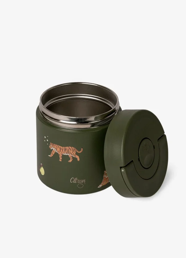 Caserola Termos Borcan termoizolat  - Tigru 350 ml PERSONALIZABIL