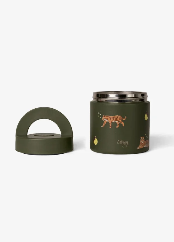 Caserola Termos Borcan termoizolat  - Tigru 350 ml PERSONALIZABIL - imagine 5
