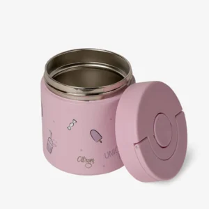 Caserola Termos Borcan termoizolat  - Unicorn 350 ml PERSONALIZABIL