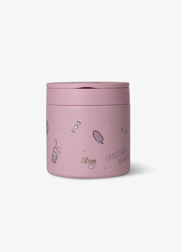 Caserola Termos Borcan termoizolat  - Unicorn 350 ml PERSONALIZABIL - imagine 4