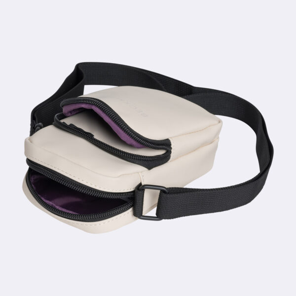 Geanta crossbody Street, Funky Cream - imagine 6