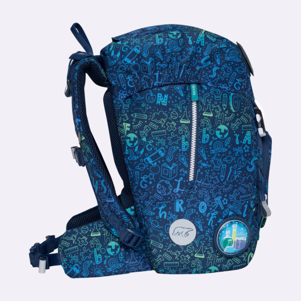 Ghiozdan, rucsac ergonomic pentru scoala, Clasic, Science - imagine 5