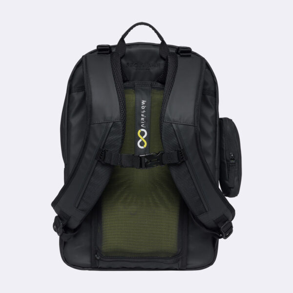 Ghiozdan, rucsac ergonomic, Sport Air, Black coated - imagine 6