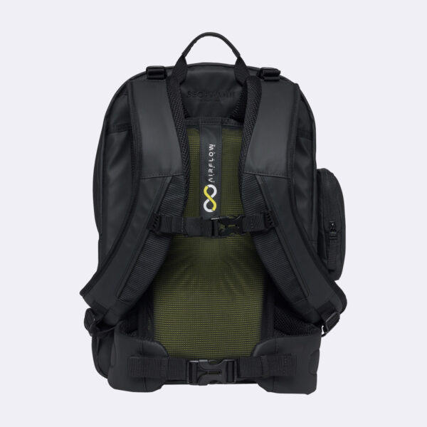 Ghiozdan, rucsac ergonomic, Sport Air, Black coated - imagine 5