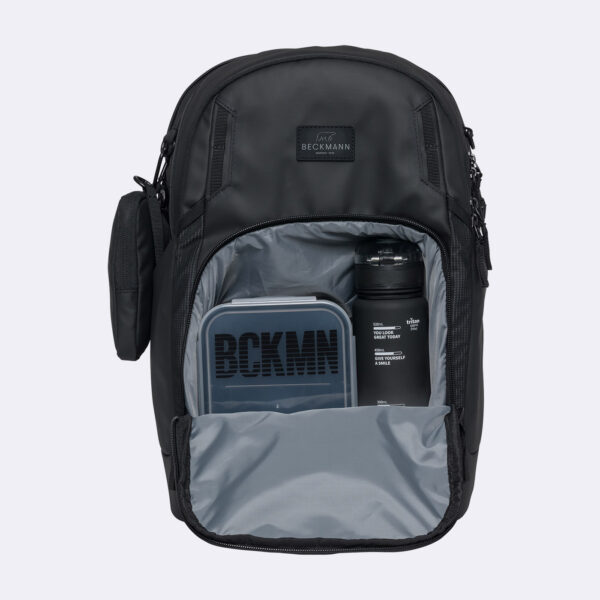 Ghiozdan, rucsac ergonomic, Sport Air, Black coated - imagine 7