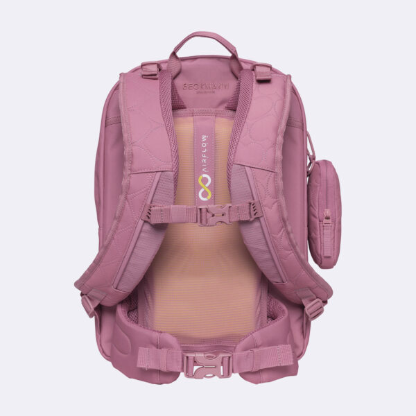 Ghiozdan, rucsac ergonomic, Sport Air, Padded heart rose - imagine 5