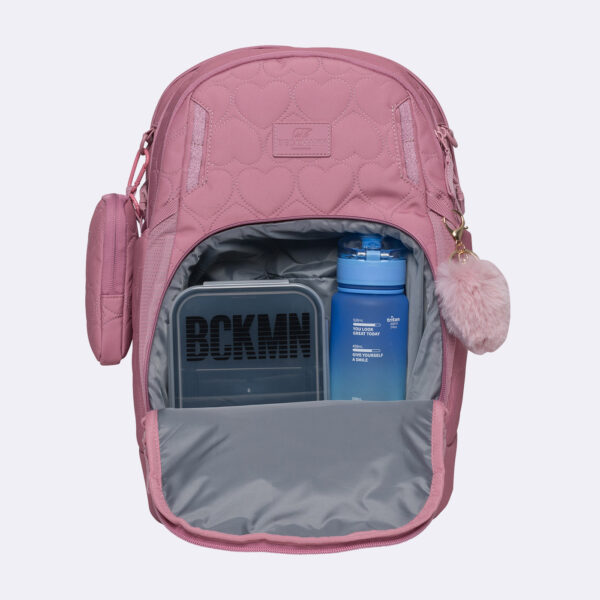 Ghiozdan, rucsac ergonomic, Sport Air, Padded heart rose - imagine 7