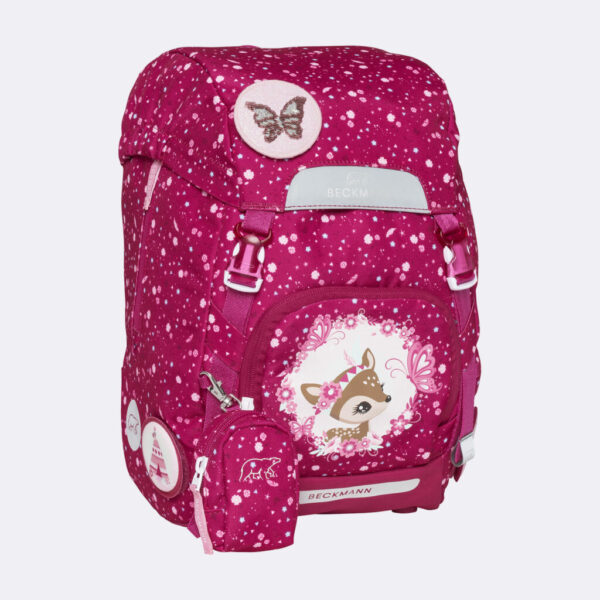 GHIOZDAN, RUCSAC ERGONOMIC, SET CLASIC 6 PIESE, FOREST DEER RED - imagine 5