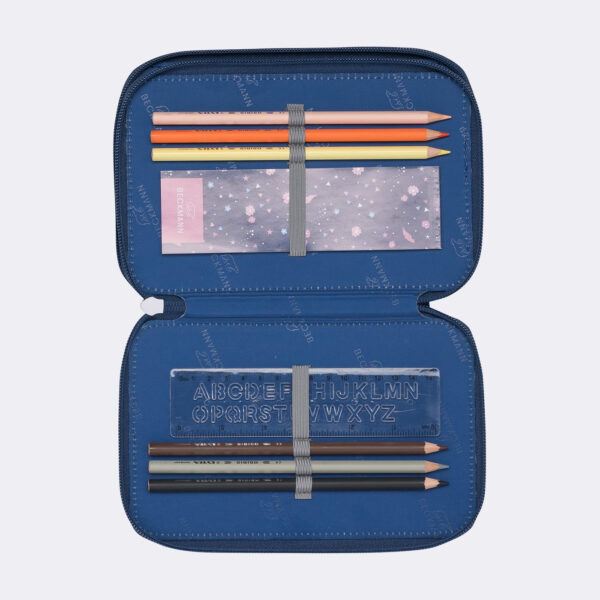 Penar cu trei sectiuni complet echipat, Forest Deer Blue - imagine 5