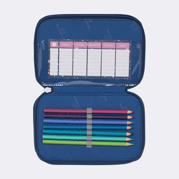 Penar cu trei sectiuni complet echipat, Forest Deer Blue - imagine 4