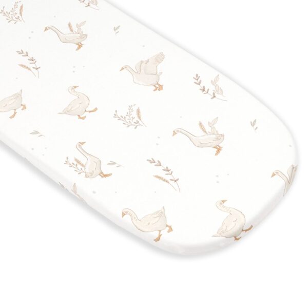 Cearsaf cu elastic cosulet / landou bebe 100% Bumbac 45x84 cm - Happy Goose