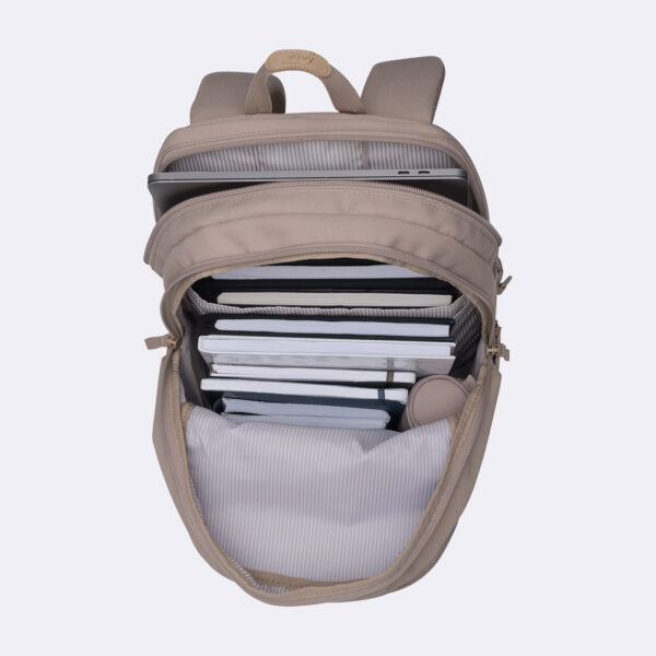 Rucsac ergonomic, Urban, 30 L, Beige - imagine 6
